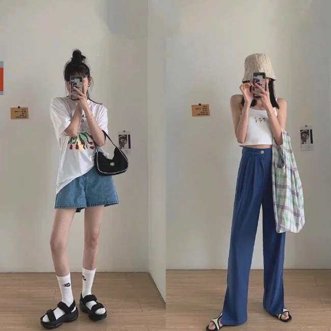 适合小个子女生的日常穿搭示范