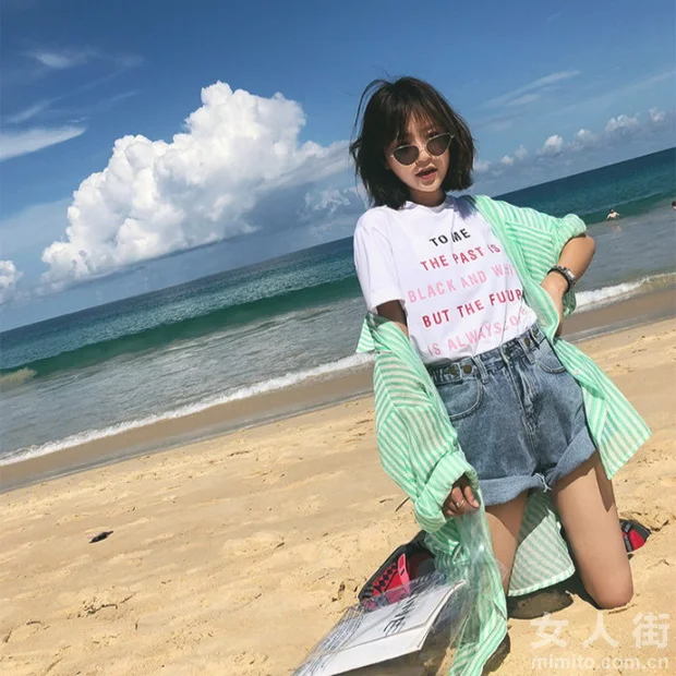 高腰加持,让短裤穿出逆天大长腿