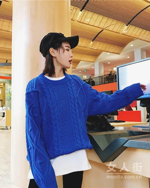 针织衫时髦起来，卫衣都要靠边站