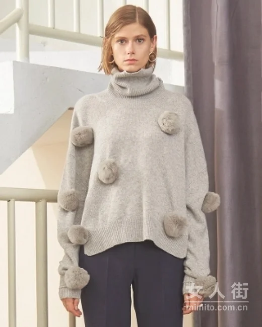 女人爱质感羊绒衫，12月给你好气质