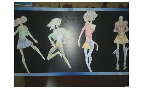 服装设计的画_服装设计的模特怎么画