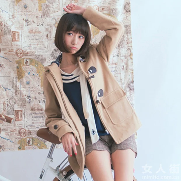 纯色呢大衣,拯救你选择恐惧症!