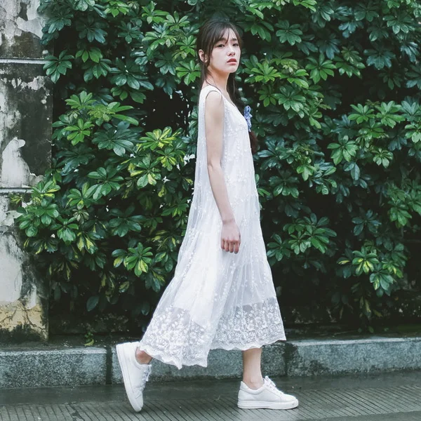 文艺范连衣裙穿搭，圆你文艺仙女梦
