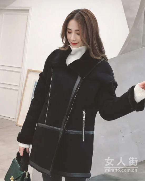 只要你会搭配，过年一件棉服就足够