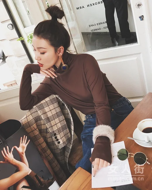 大衣里面这么搭，立冬美得不像话