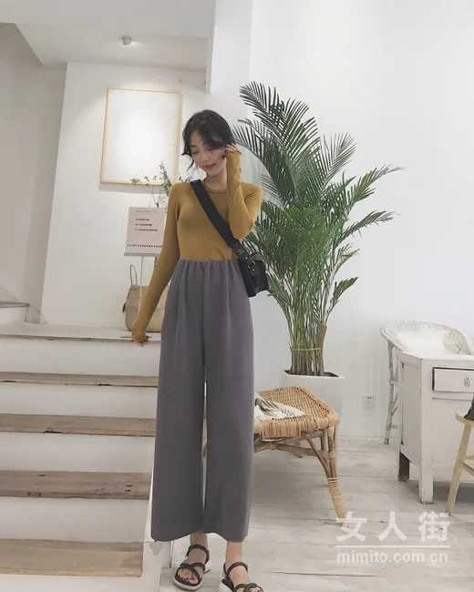 大衣里面这么搭，立冬美得不像话
