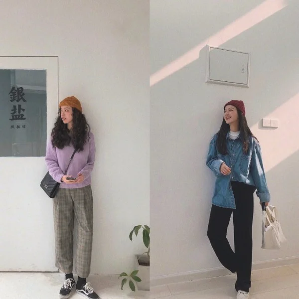 18套可盐可甜凉秋穿搭，秋天尝试不同颜色