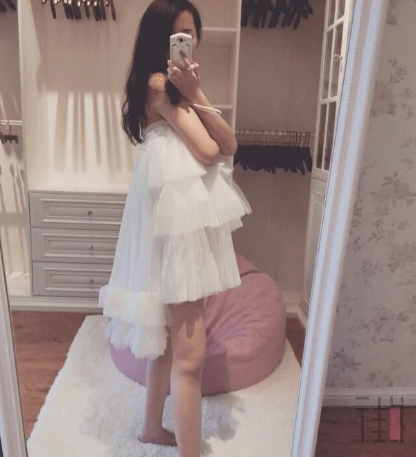 做甜美的公主，今夏就靠A字蛋糕裙