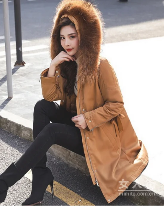 只要你会搭配，过年一件棉服就足够