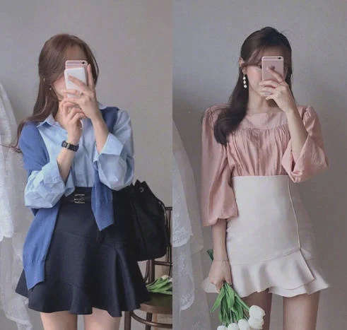 2020年三月穿搭：温柔气质淑女春日style