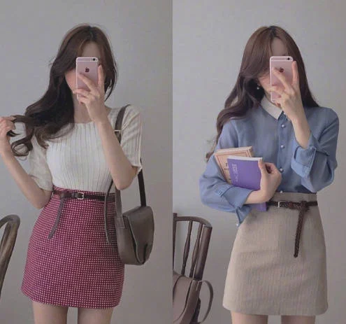 2020年三月穿搭：温柔气质淑女春日style