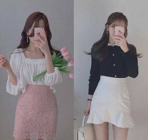 2020年三月穿搭：温柔气质淑女春日style