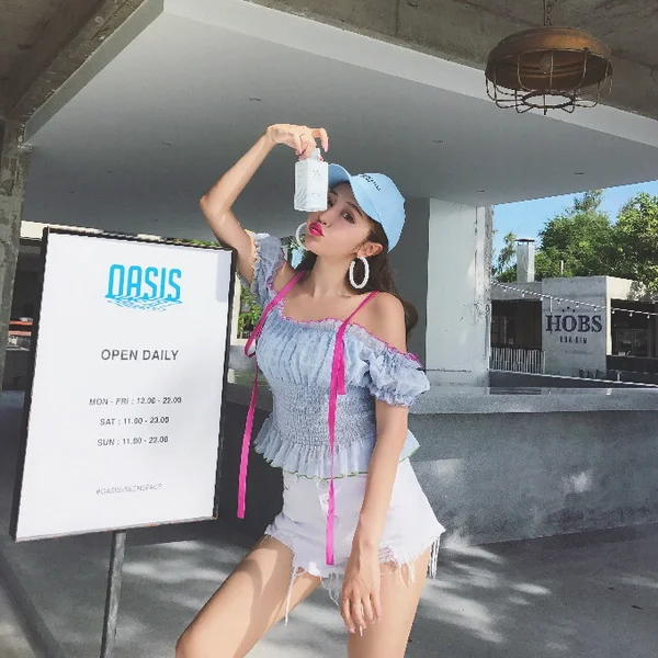 夏日上衣搭配更多穿法,让你美艳动人