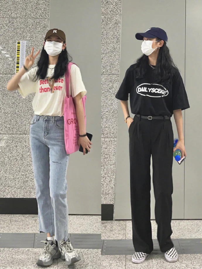 简单实用的夏日女生基础款穿搭Look