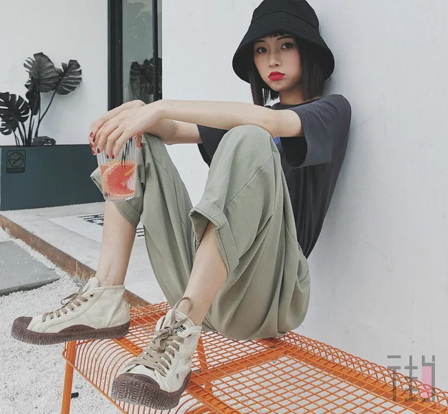 气质范的阔腿裤，让你淑女显气场