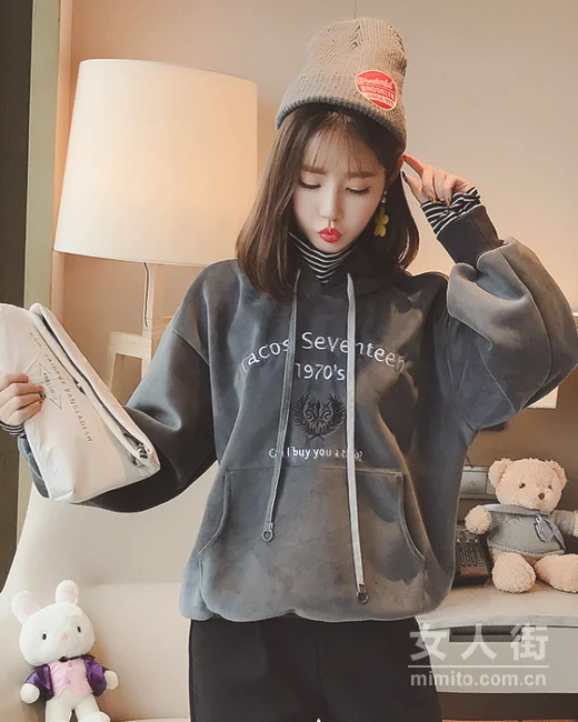 穿对卫衣，这个初冬让你的美不可方物！