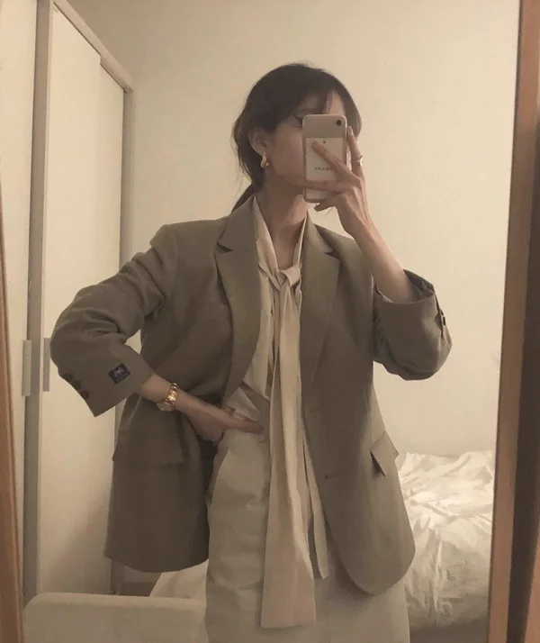 时髦女人春日基础单品搭配,简单大方显高级