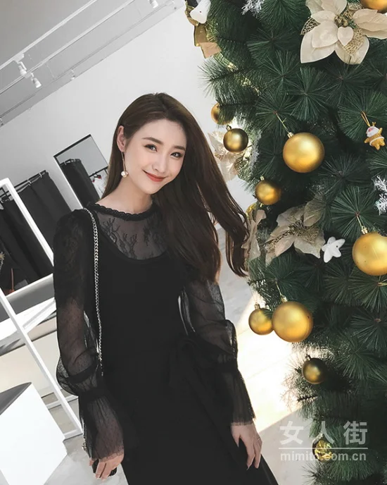 春节相亲装 针织裙穿好就是暖瘦美