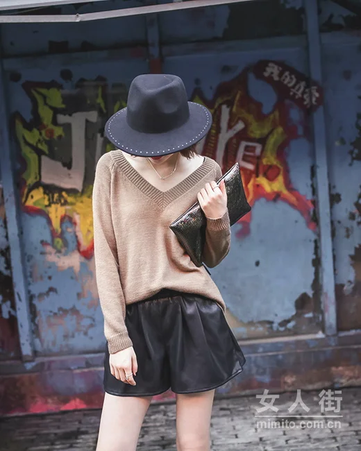 早秋时节,Hold住全场的毛衣搭配示范