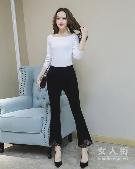 六月美妞撩人搭配，让蕾丝撩动美丽