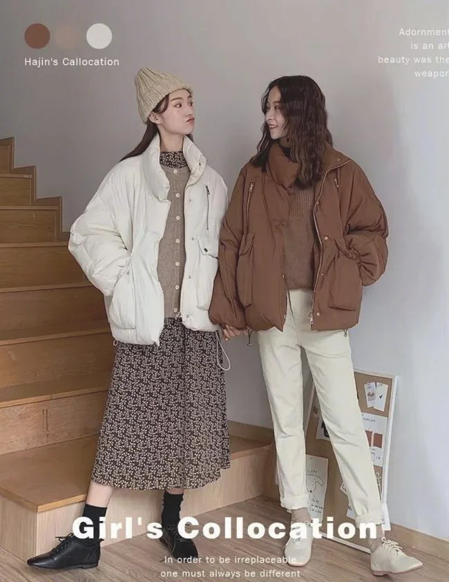 2020年冬季女生保暖又好看的穿搭示范
