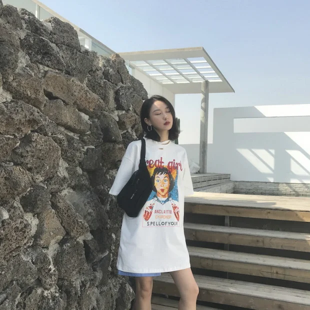 清新风的短袖，让你夏日穿搭不重样
