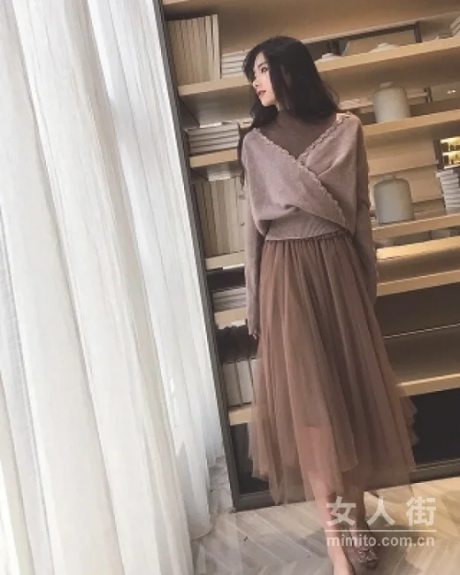 2018年1月：针织裙显瘦、显高、显曲线
