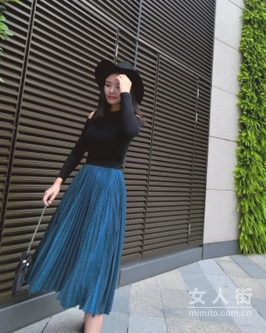 2018年1月：针织裙显瘦、显高、显曲线