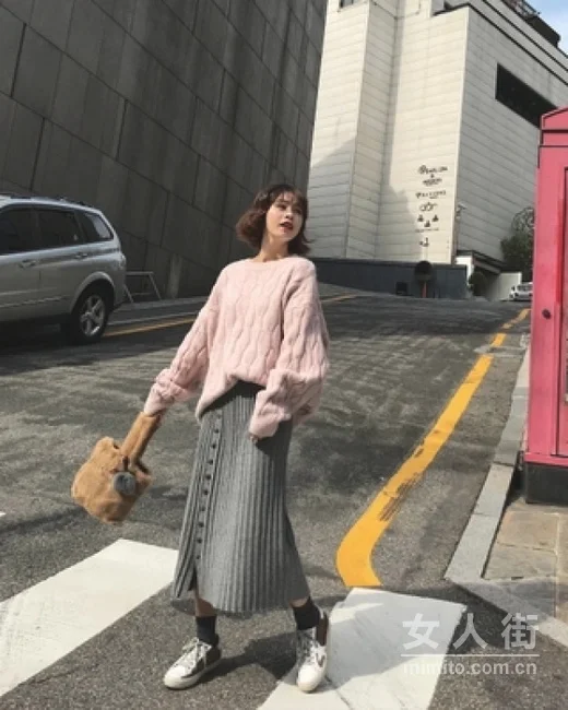 2018年1月：针织裙显瘦、显高、显曲线