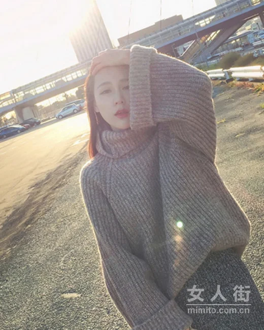 早秋时节,Hold住全场的毛衣搭配示范