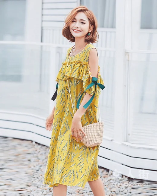 素雅小清新搭配示范:青春活力代名词