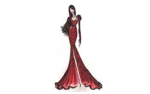 服装设计的画法_如何画好服装设计图