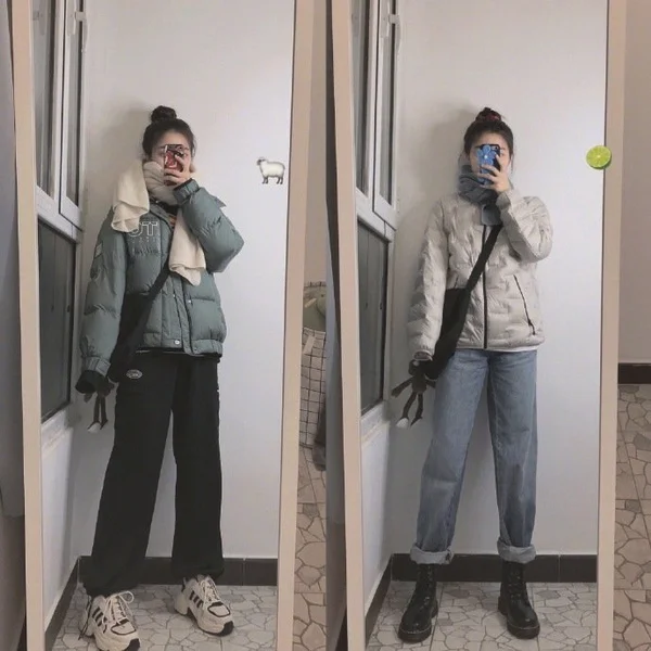 18套适合酷女孩的秋冬保暖系穿搭