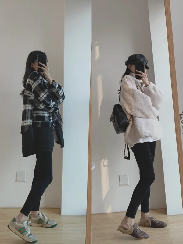 18套简约高回头率秋冬穿搭look