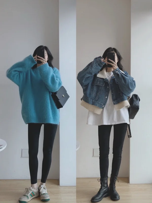 18套简约高回头率秋冬穿搭look