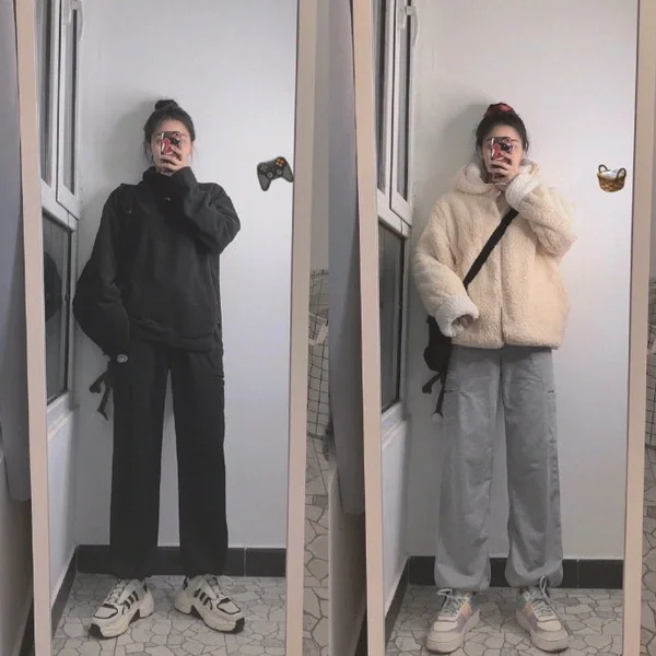 18套适合酷女孩的秋冬保暖系穿搭