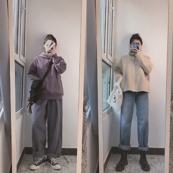 18套适合酷女孩的秋冬保暖系穿搭