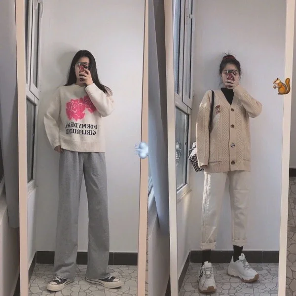 18套适合酷女孩的秋冬保暖系穿搭