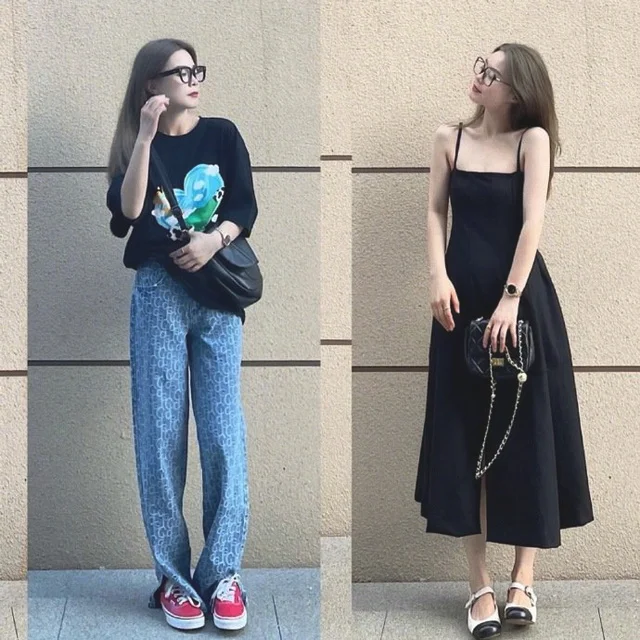 气质小姐姐的夏日百变穿搭造型示范