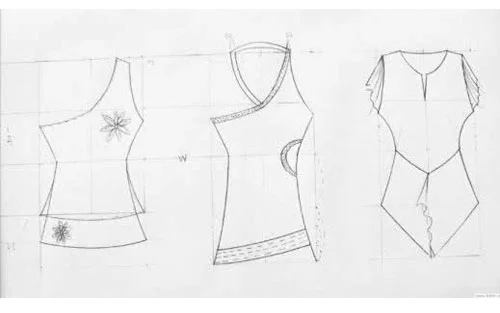 服装设计师怎么设计的_服装设计图怎么画