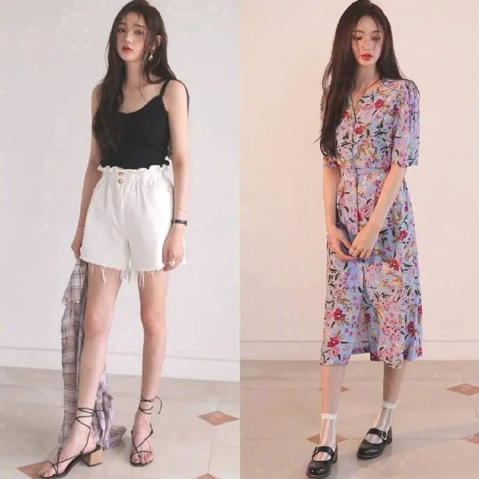 随性休闲+淑女范的18款日常穿搭