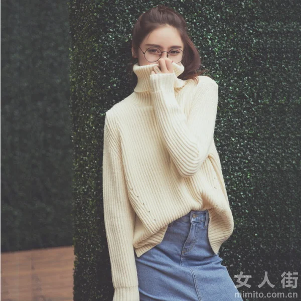 日系森女范儿毛衣 文艺女生最钟爱