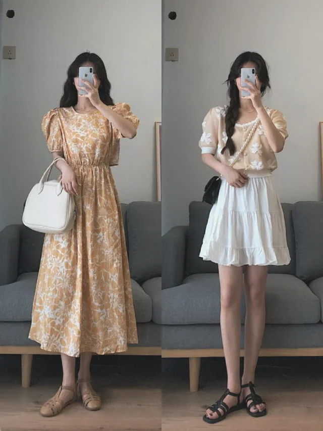 00后女生18套夏季基础款穿搭示范