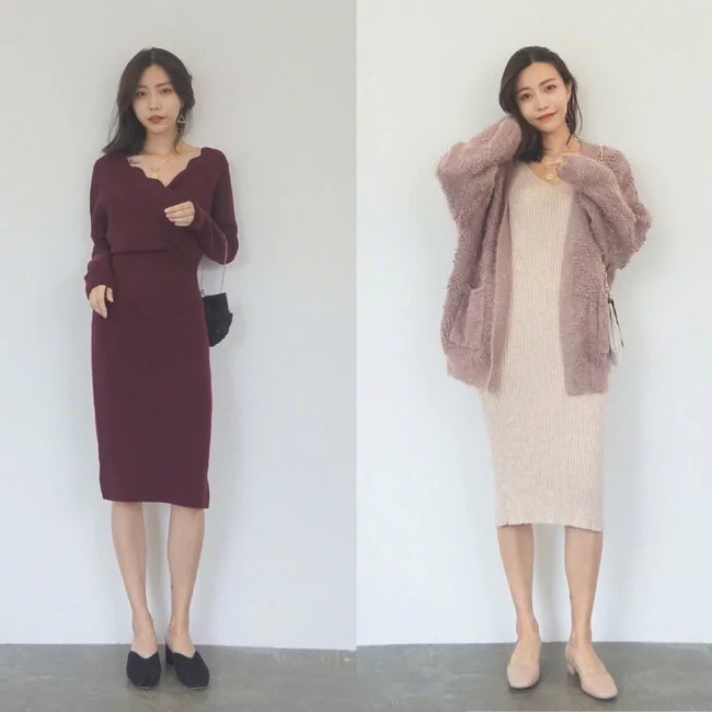 18套温柔气质感女人的秋季穿搭示范