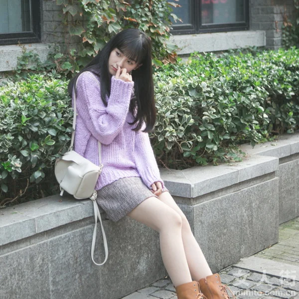 日系森女范儿毛衣 文艺女生最钟爱