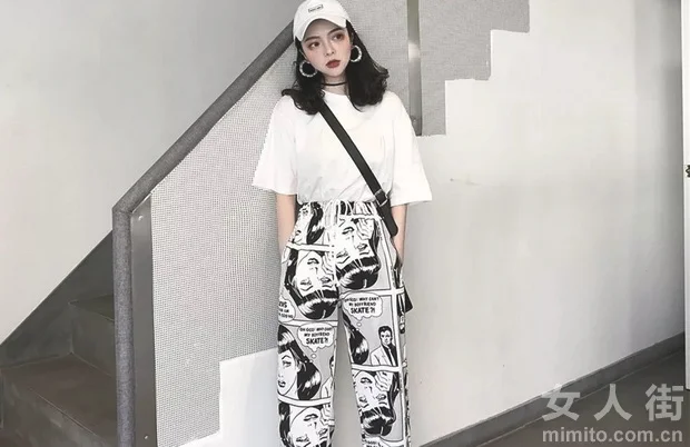 五月嘻哈高街范来袭,卫裤T恤必get