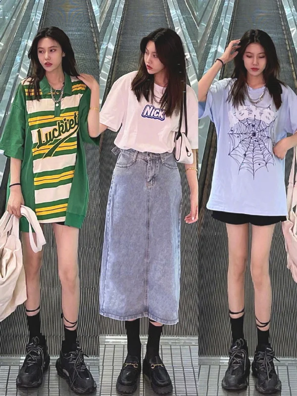 适合酷女孩的2021夏日日常穿搭示范