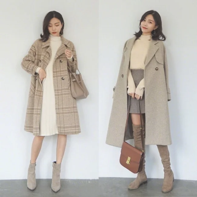 18套温柔气质感女人的秋季穿搭示范