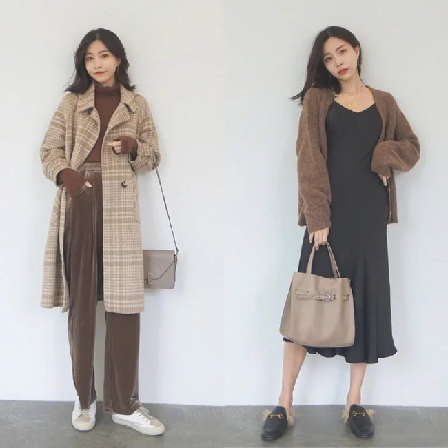 18套温柔气质感女人的秋季穿搭示范