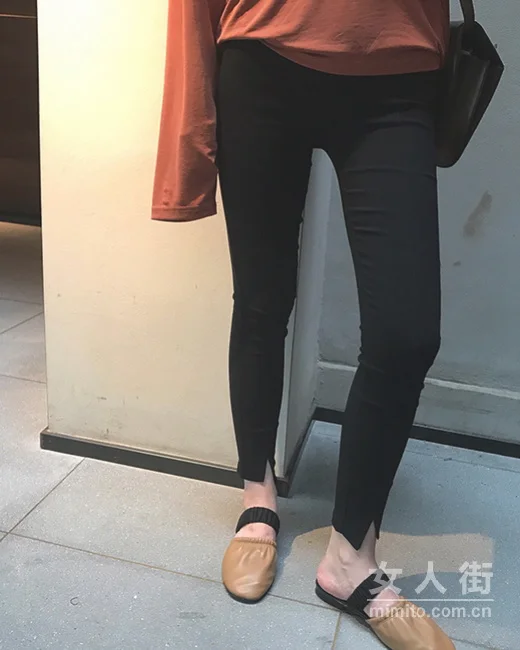 潮妞必备的铅笔裤，靠它穿出大长腿